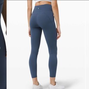 Lululemon Invigorate High-Rise Tight 25” - Iron Blue